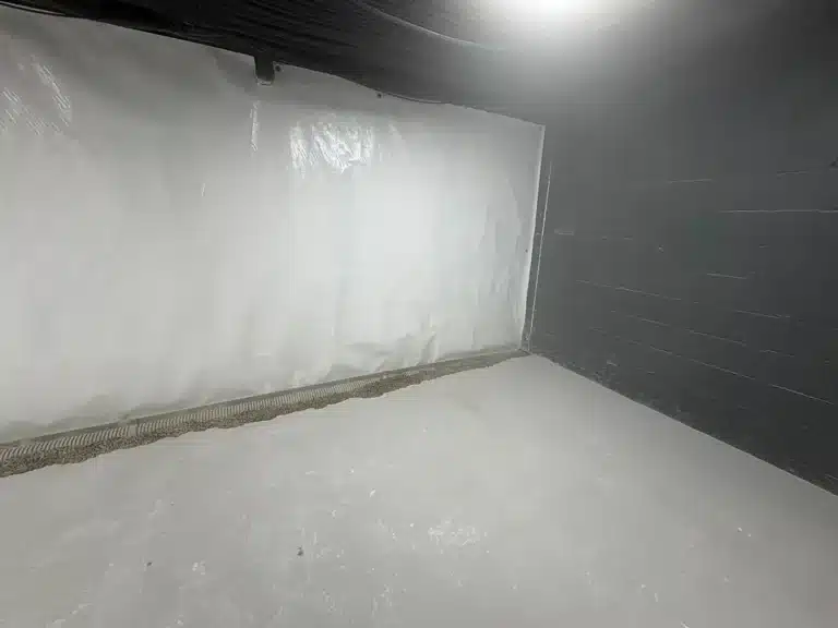 After photo – Stephenson – Basement Waterproofing Job in Carmel