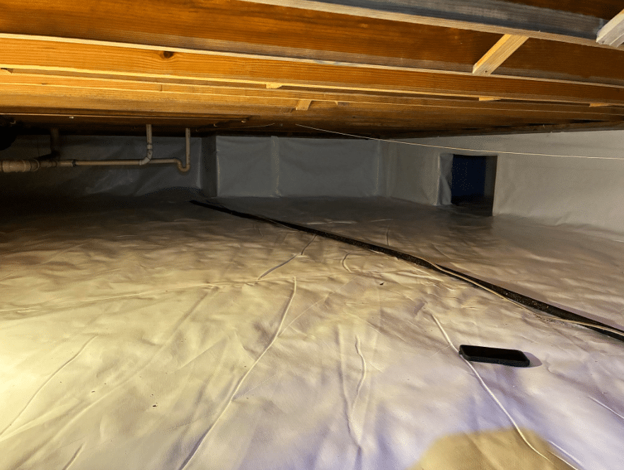 After photo – Edna Knight Crawlspace Encapsulation New Palestine