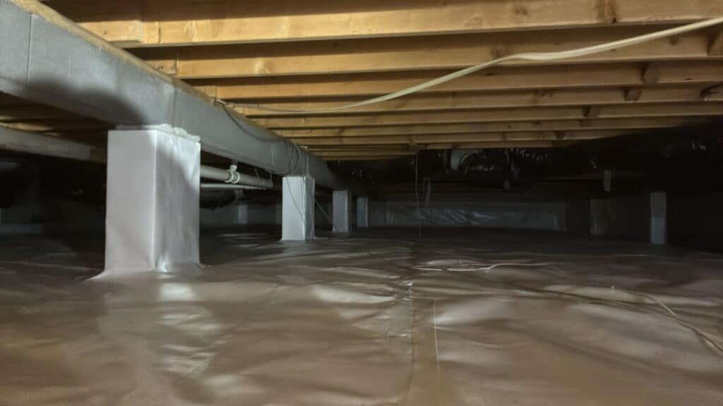 After photo – Shannon Majors – Crawlspace Encapsulation in Greenwood